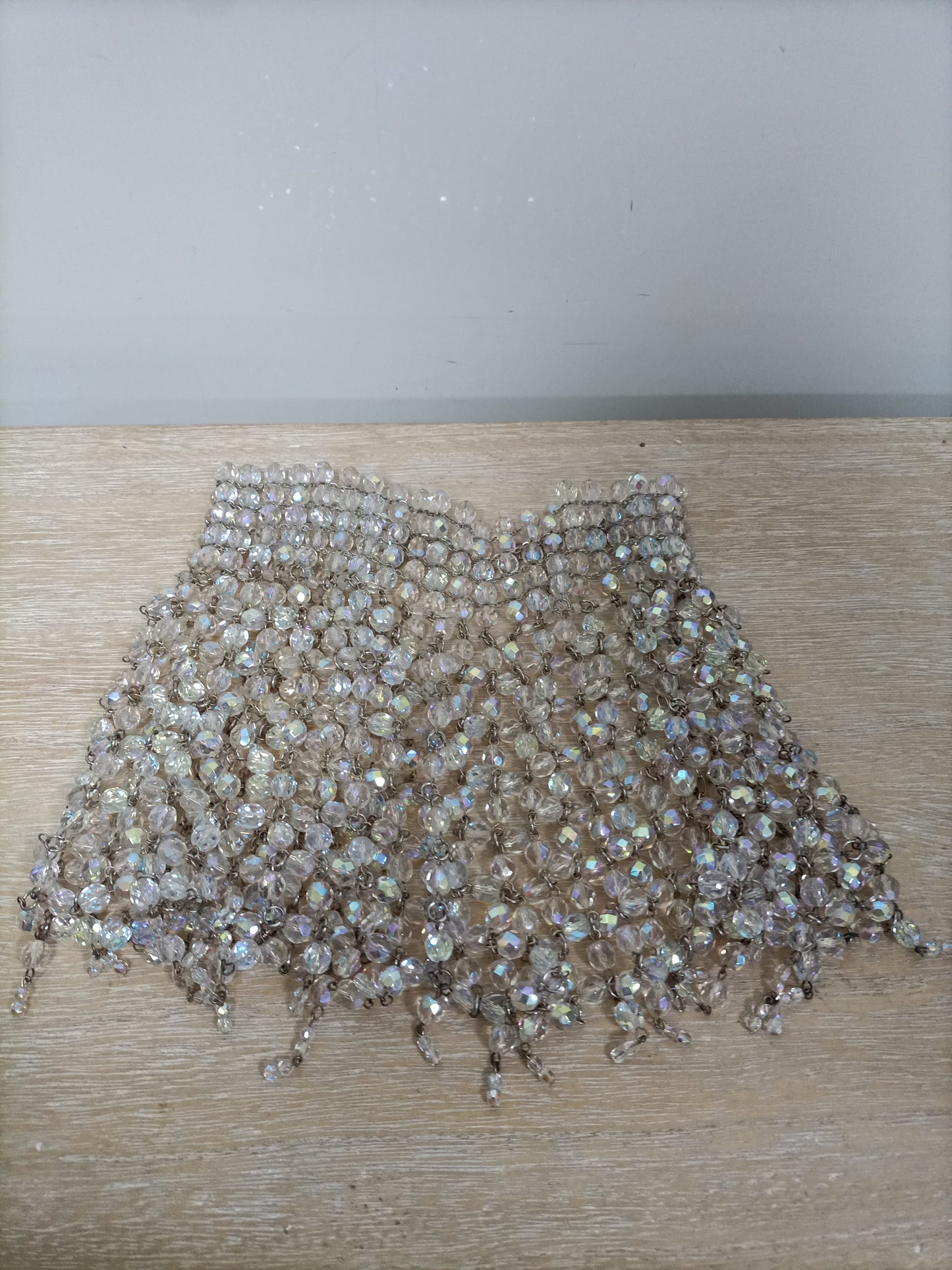 OTHERS. Transparent rhinestone necklace