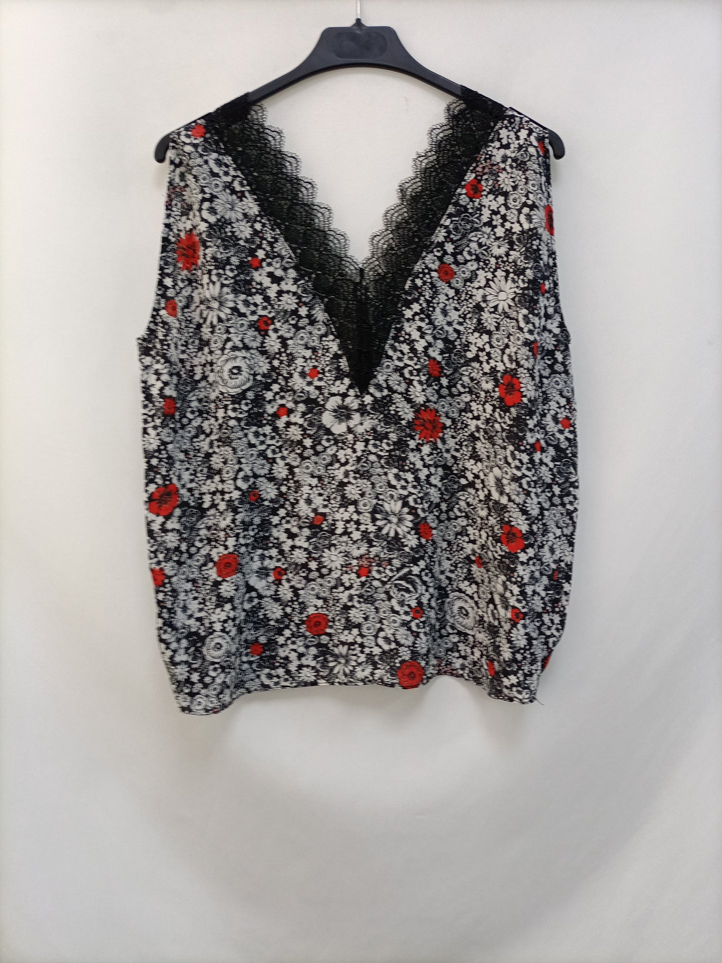 ZADIG&VOLTAIRE. Top lencero flores T.xs