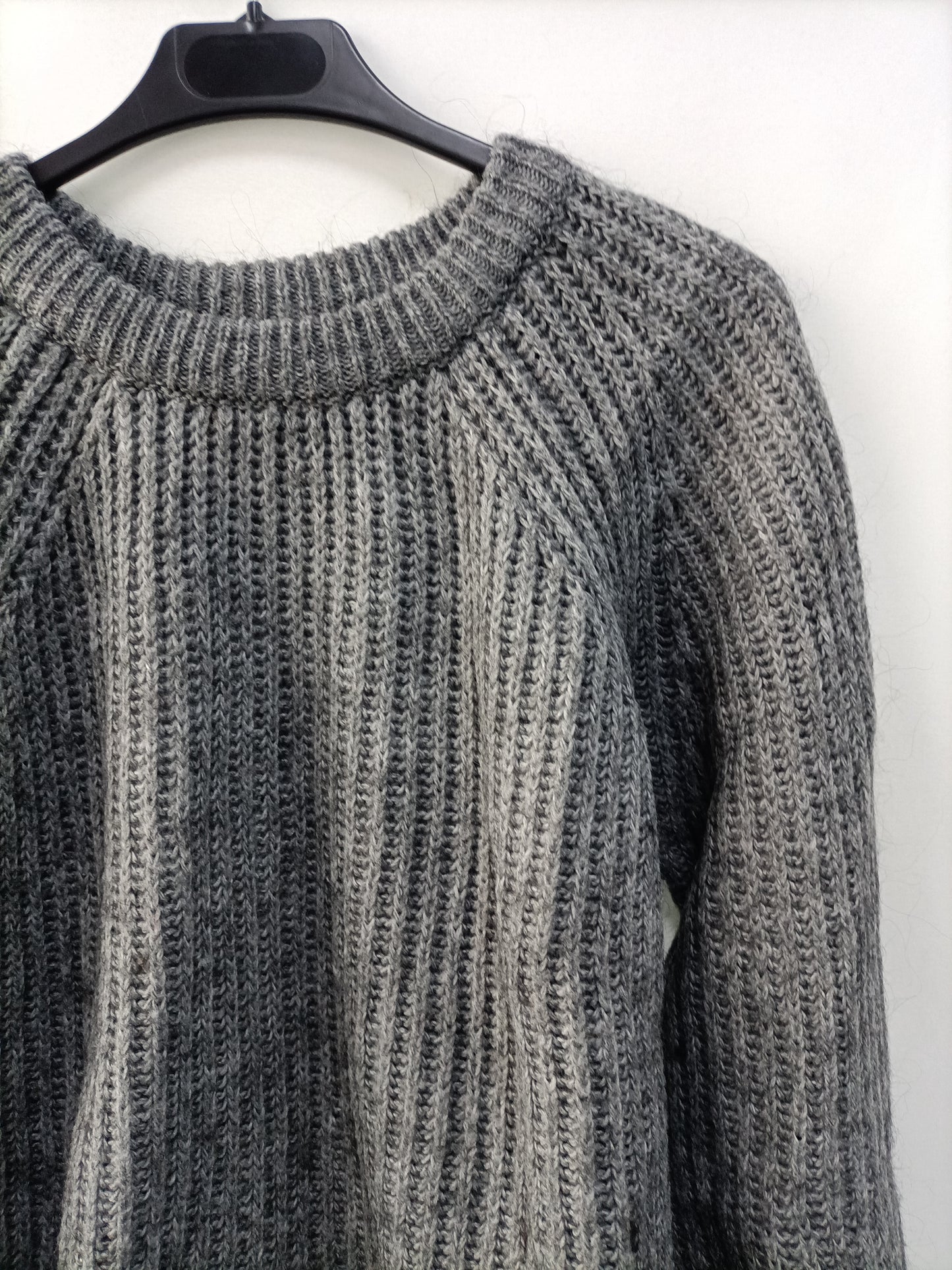 OTRAS. Jersey gris jaspeado T.u(s/m)