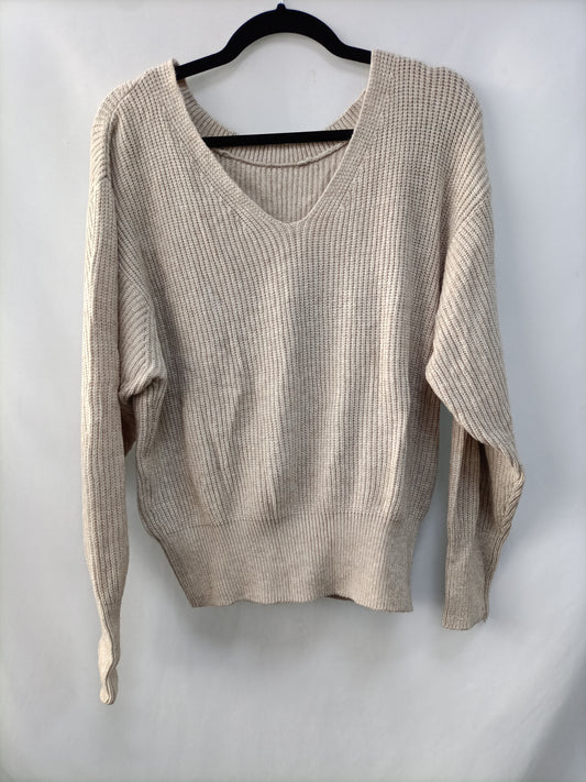 OTHERS. Heathered beige sweater Your (s/m)