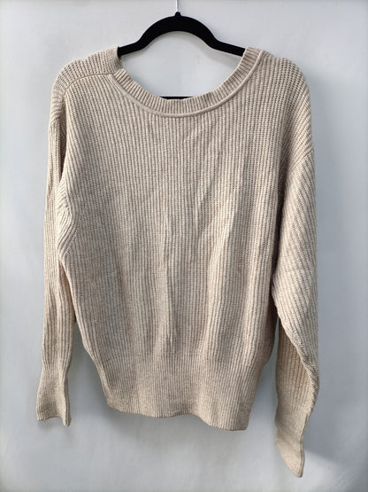 OTRAS. Jersey beige jaspeado T.u(s/m)