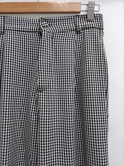 ZARA. Pantalón pata de gallo T.s