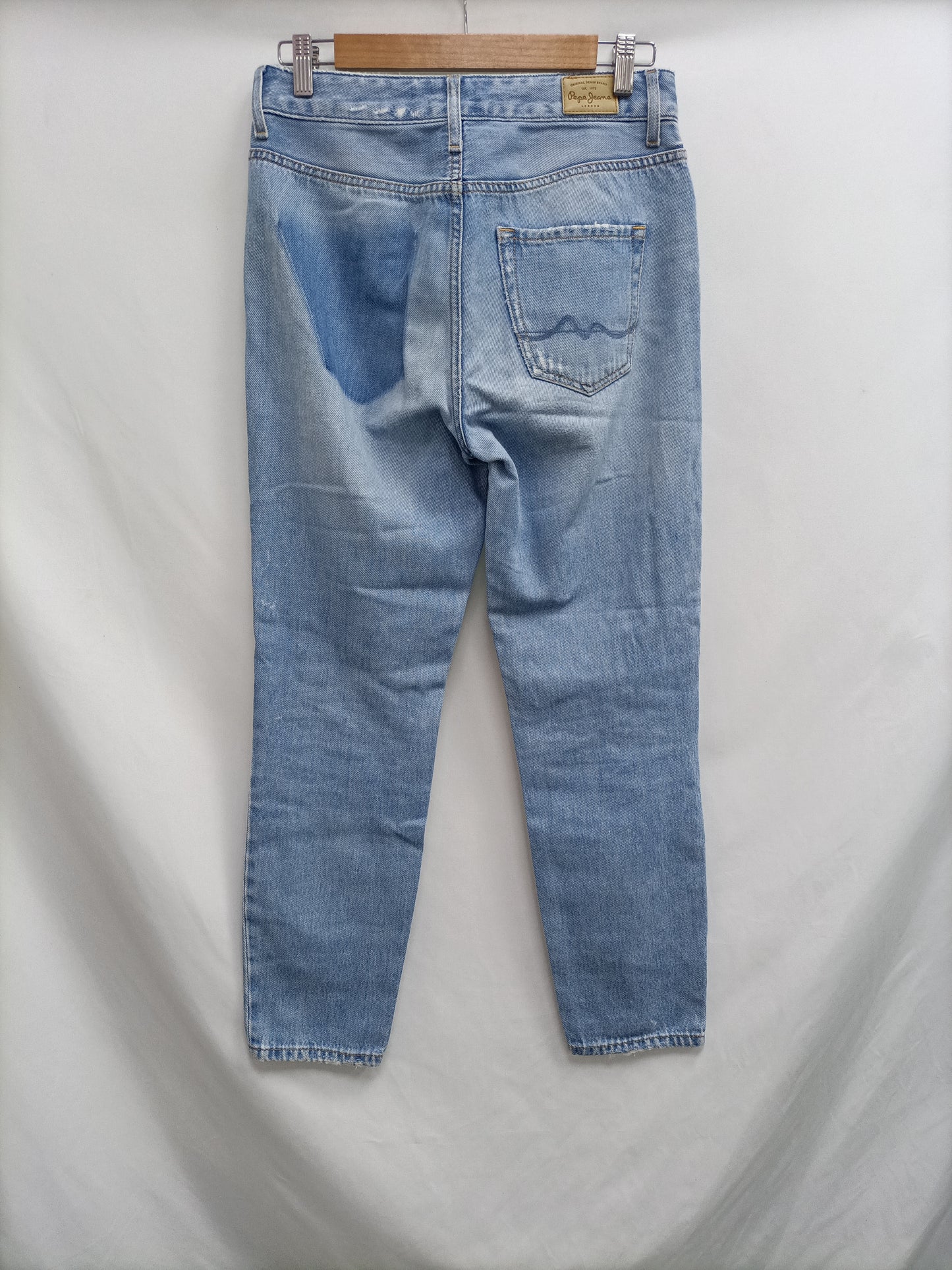 PEPE JEANS. Distressed jeans, size 36