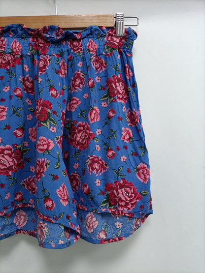 TENEZIS. Flowy floral Ts shorts