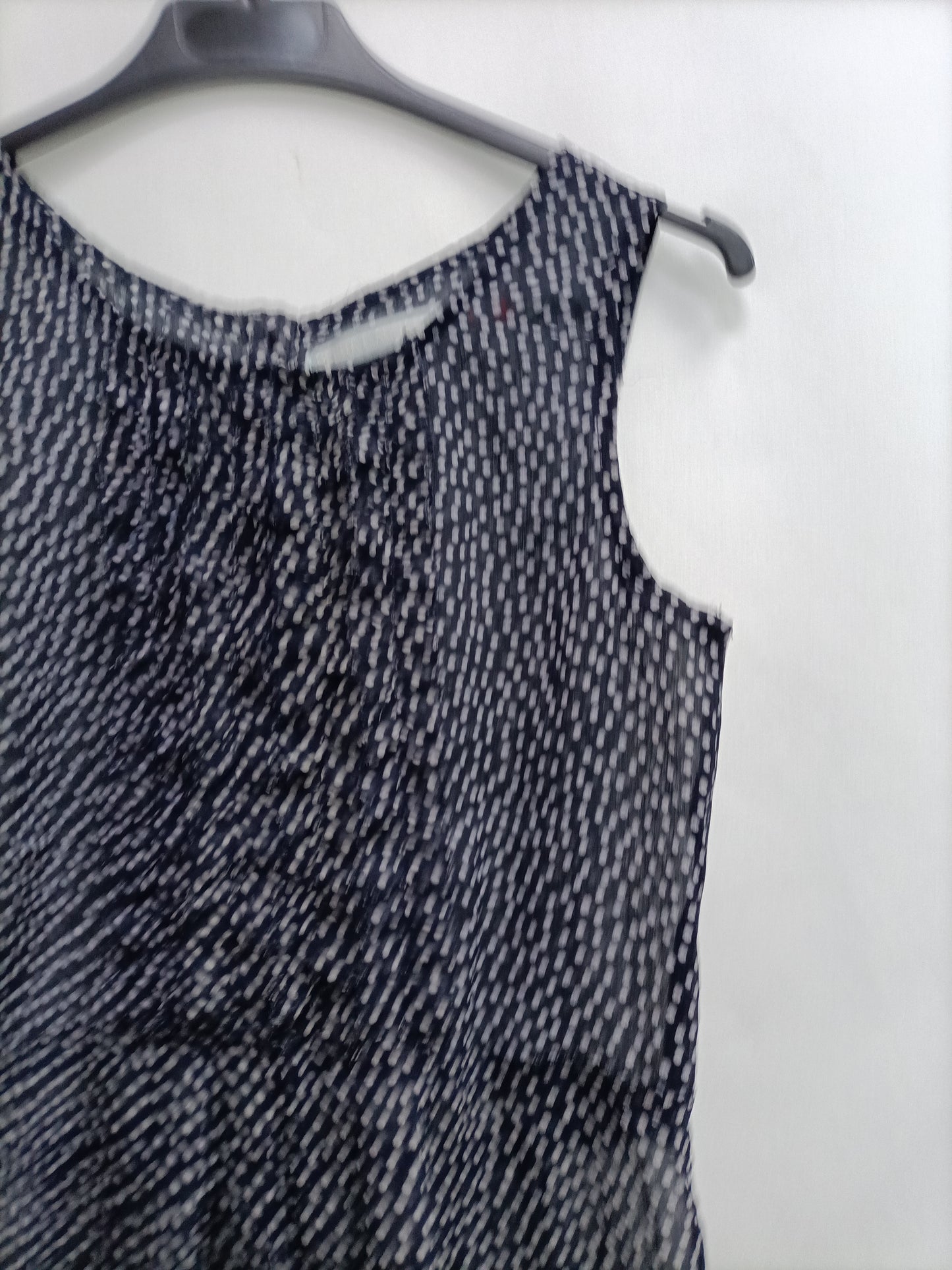 SFERA. Blue polka dot top TM