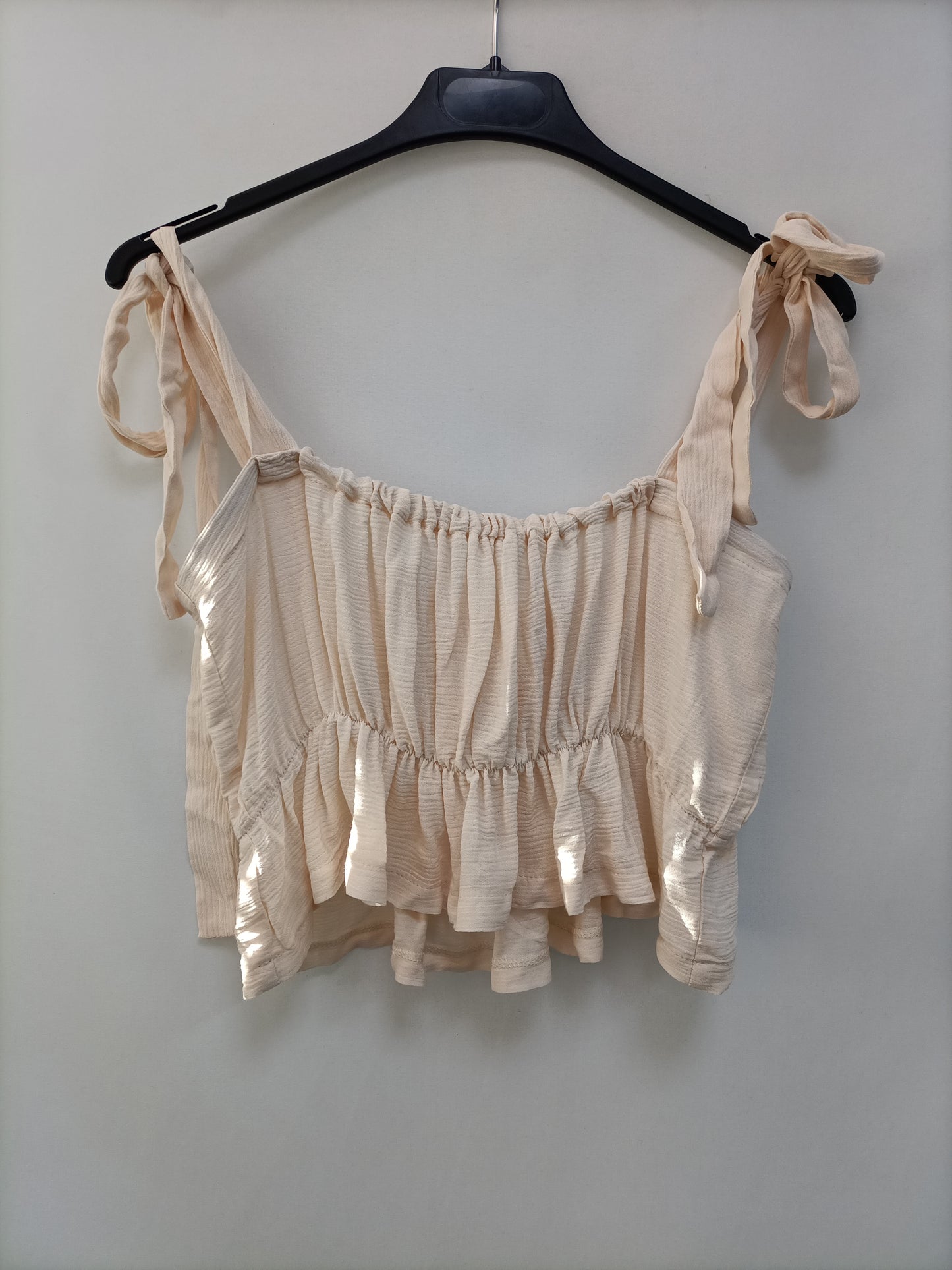 THE ARE. Beige Croptop Ts/m