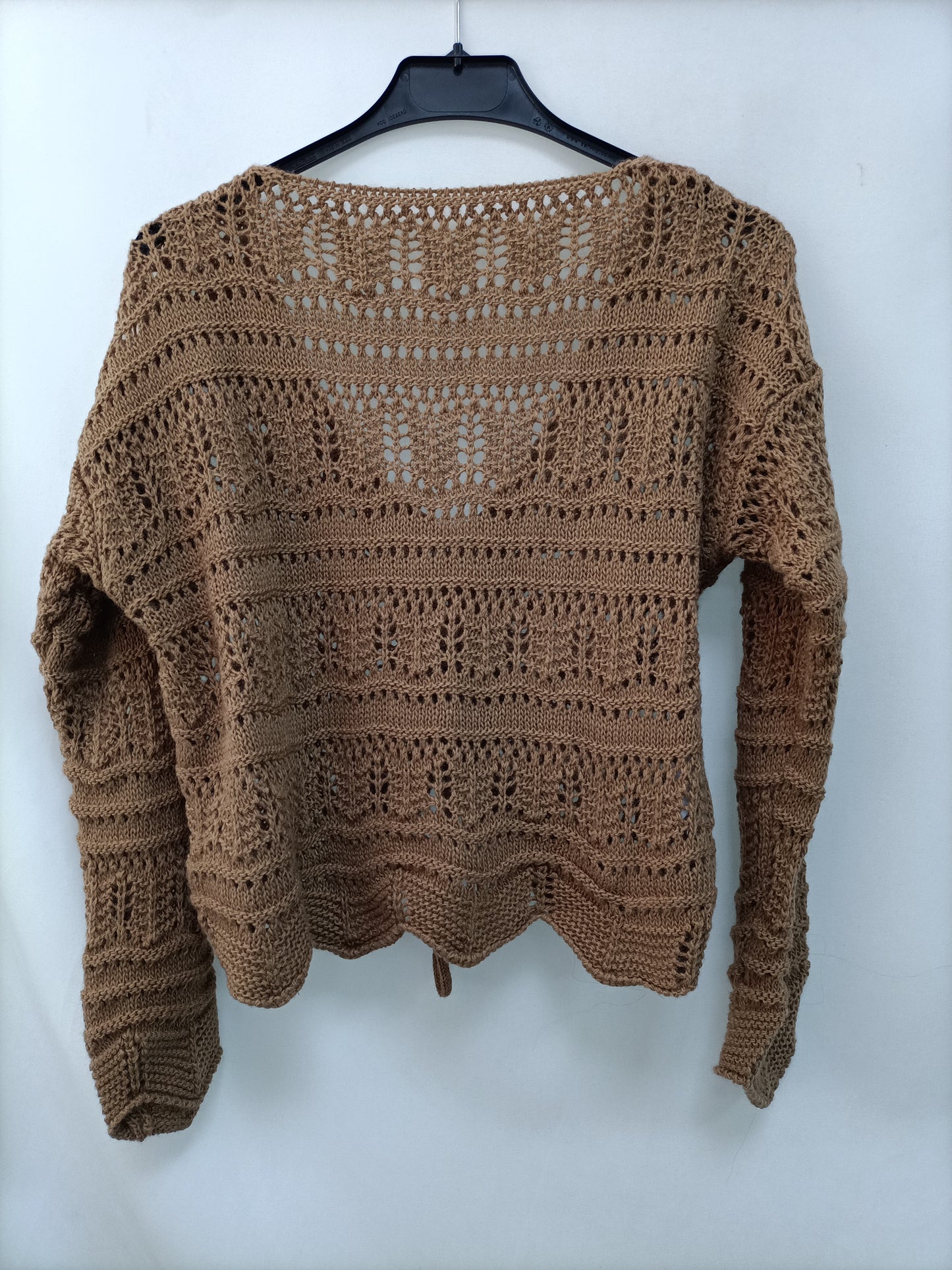 OTRAS. jersey camel fruncido T.u(s)