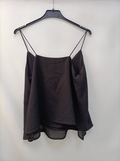 PIMKIE. Top negro fluido T.s/m