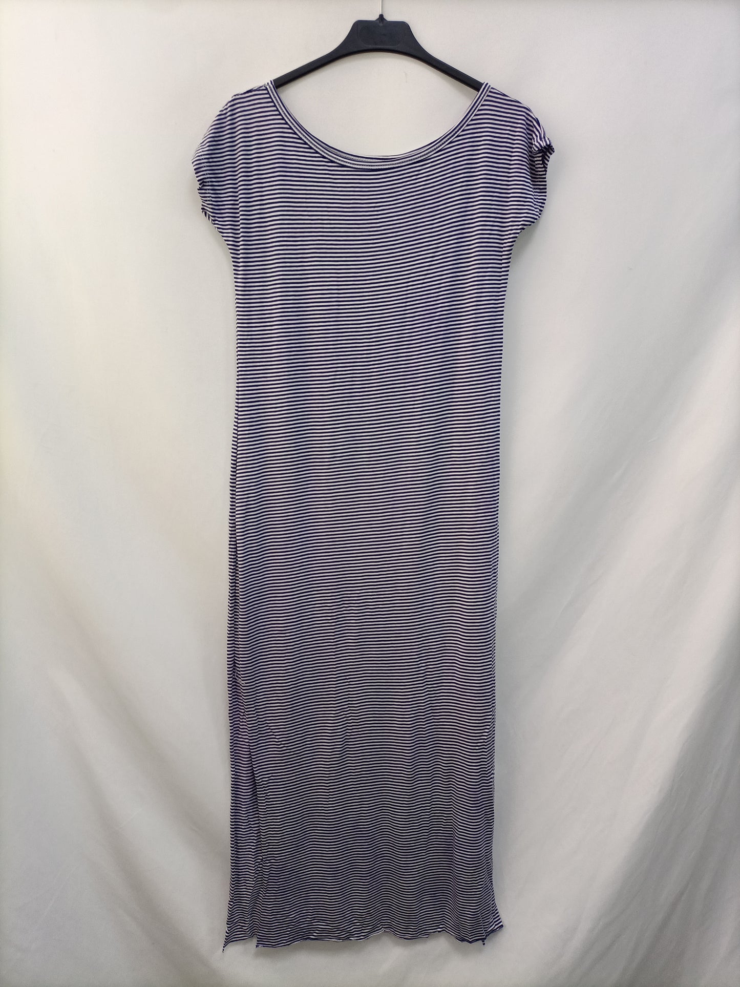 OTRAS. Vestido midi rayas T.40