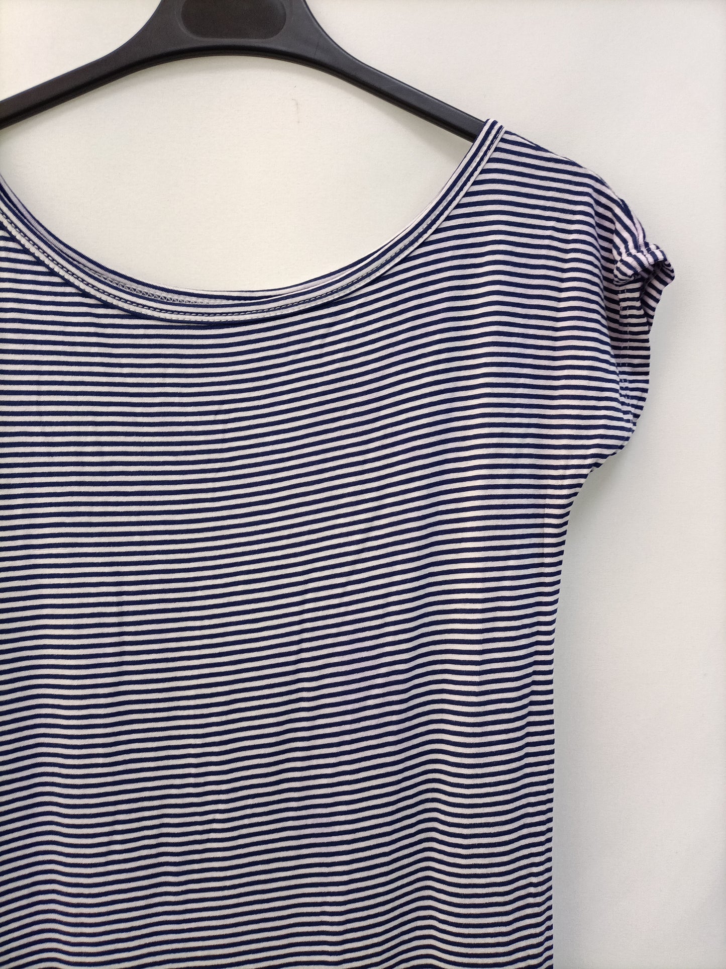 OTRAS. Vestido midi rayas T.40