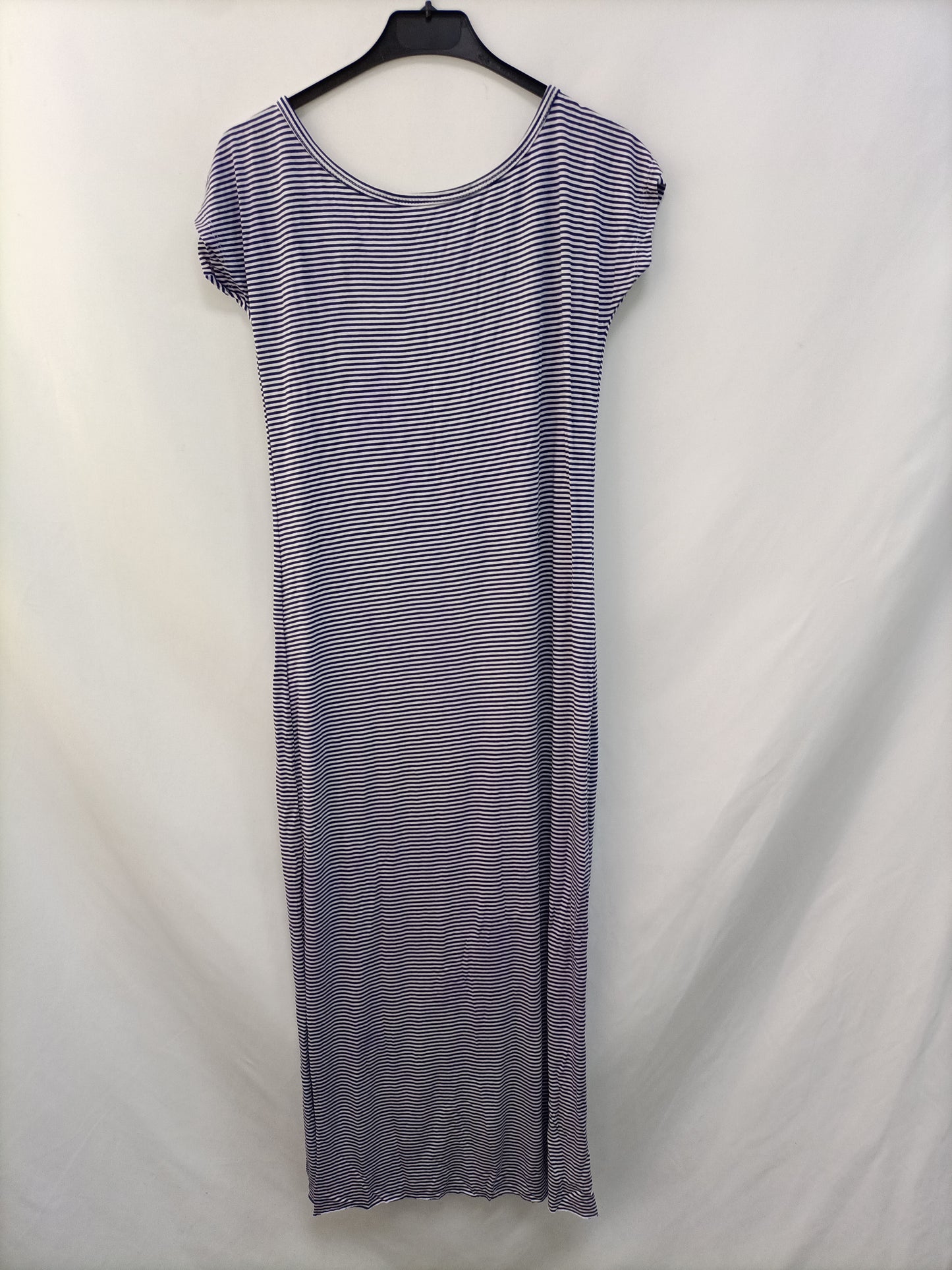 OTRAS. Vestido midi rayas T.40