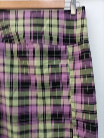 LEFTIES. Falda mi cuadros T.m