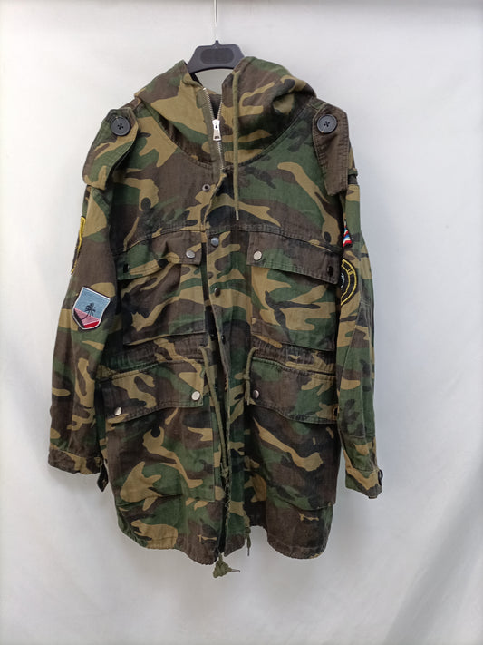 BDBA. Parka fina camuflaje T.38