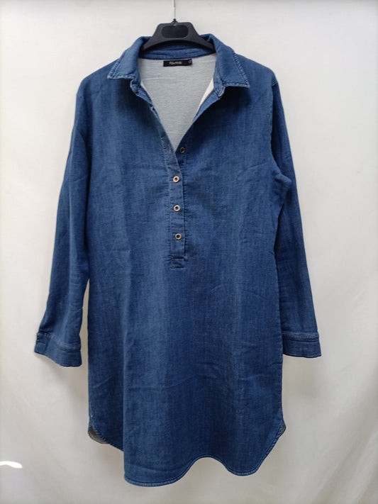 PIUETHAU. Vestido corto vaquero T.s/m