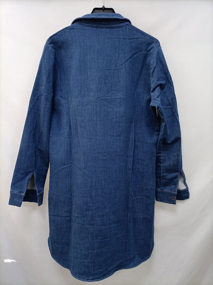 PIUETHAU. Vestido corto vaquero T.s/m