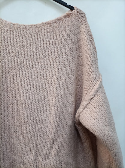 OTRAS. Jersey rosa oversized T.u(s/m)