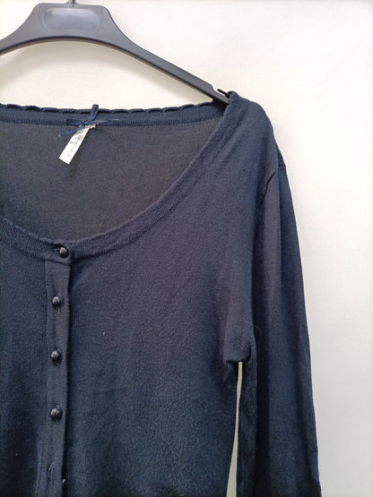 PRIMARK. Fine blue cardigan size 36