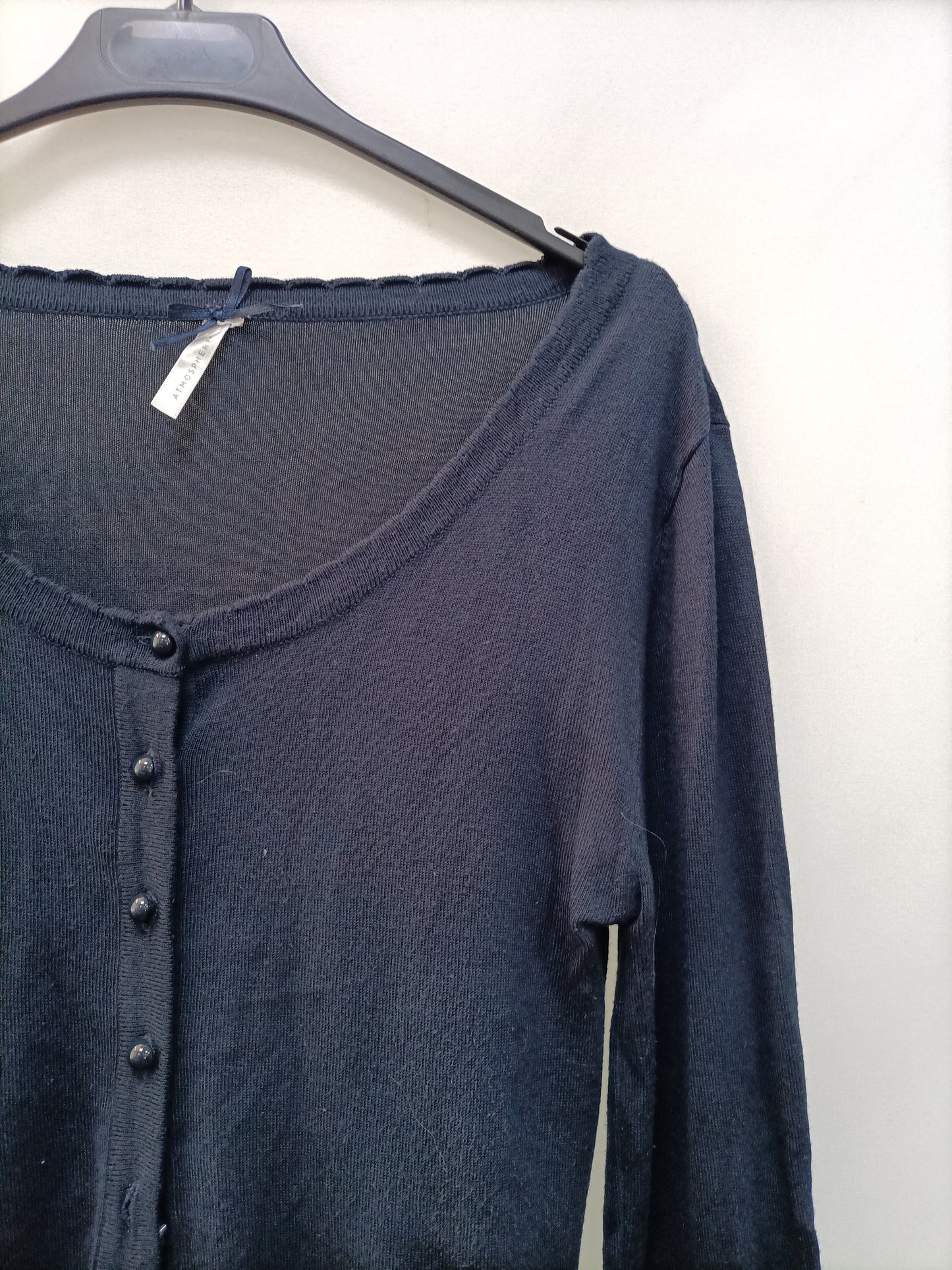 PRIMARK. Fine blue cardigan size 36