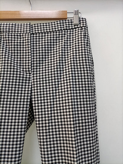 ZARA. Pantalón cuadros vichy T.s