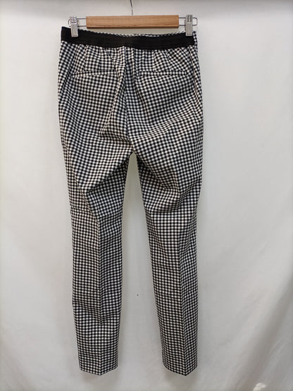 ZARA. Pantalón cuadros vichy T.s