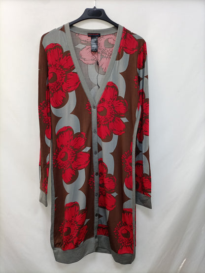 CUSTO. Vestido/rebeca flores T.1(s)