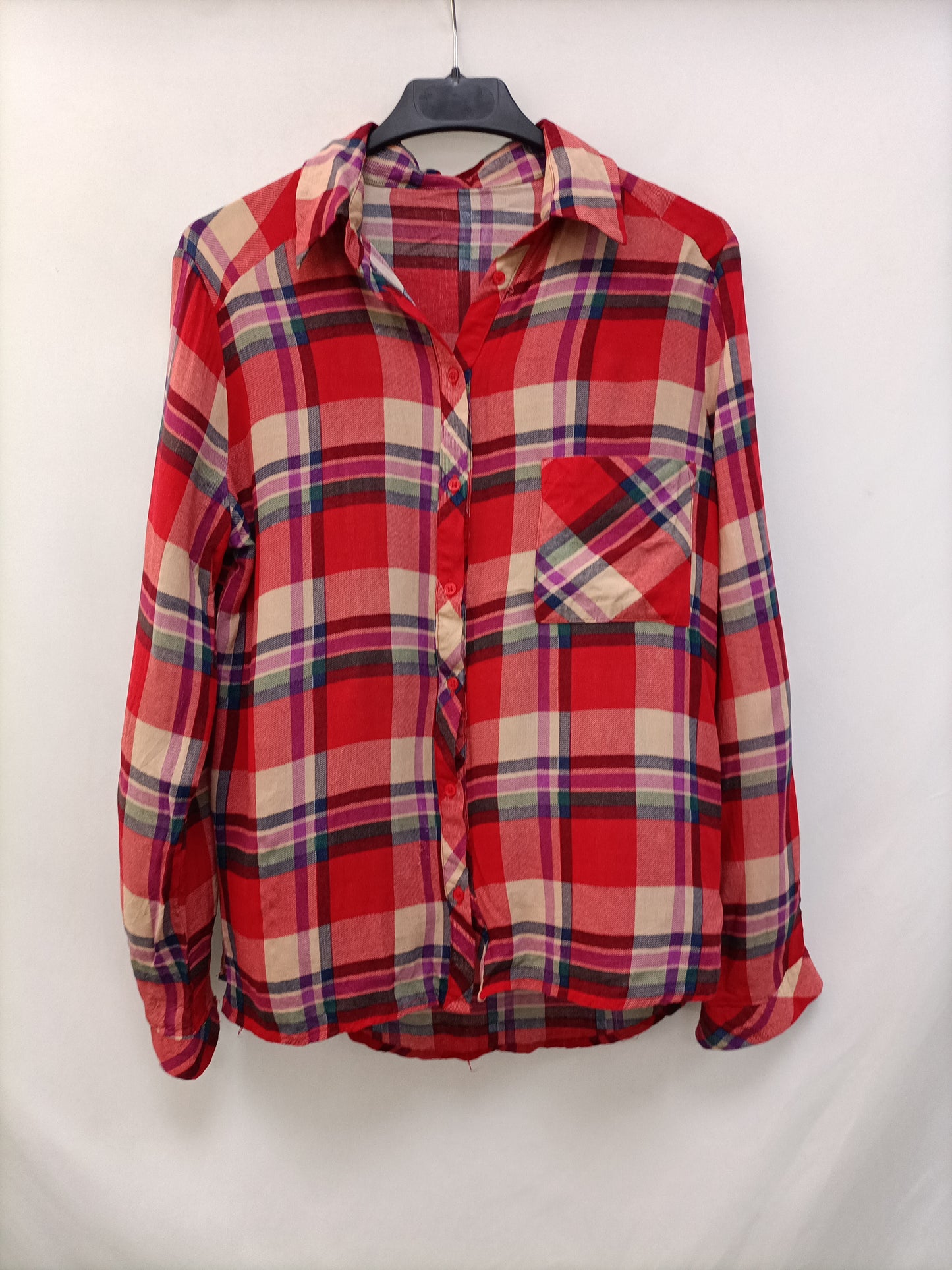 OTHERS. Red plaid shirt Ts