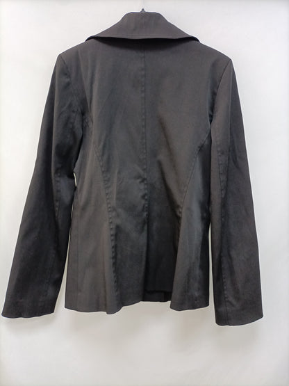 J.ARGGIDO. Gabardina negra corta T.40