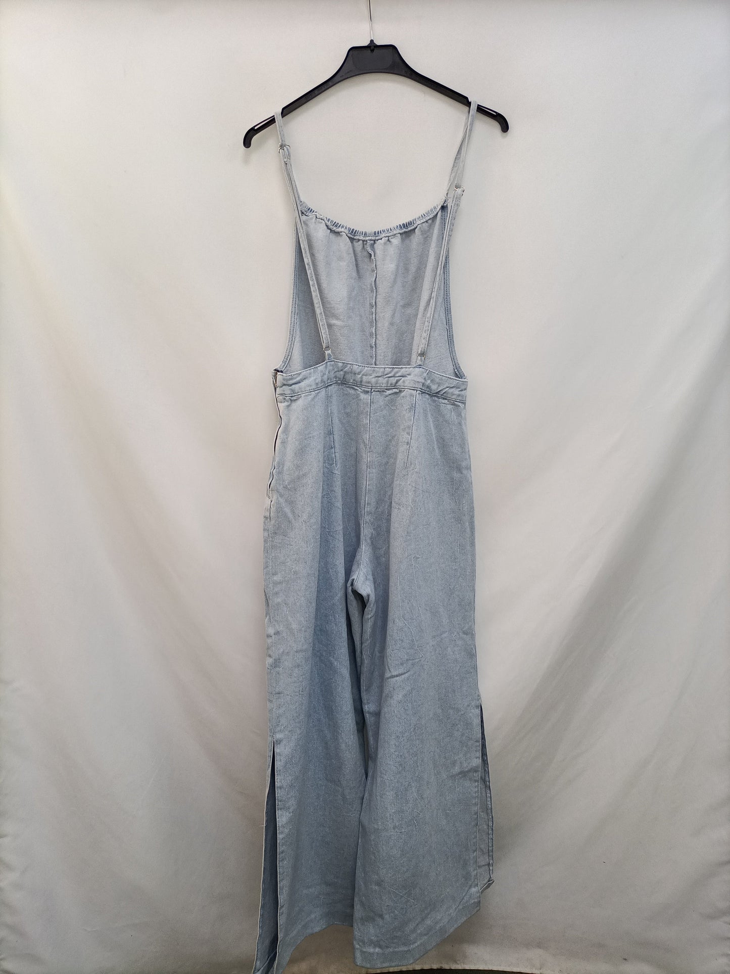 BERSHKA. Peto recto denim T.m