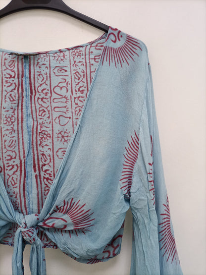 KALAMI. Croptop lazada hippie T.u(s/m)