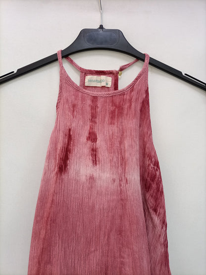 RENATTA&GO. Top tie  dye rosa T.s/m