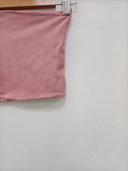 SUBDUED.pink croptop T.xs