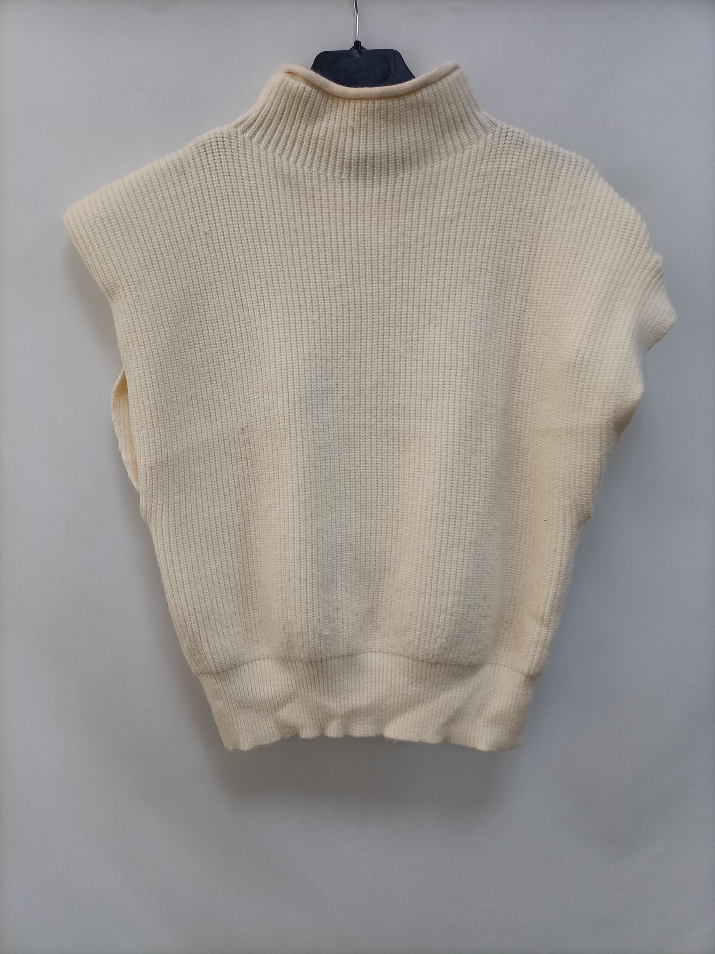 LOVE M. Jersey beige sin mangas T.m