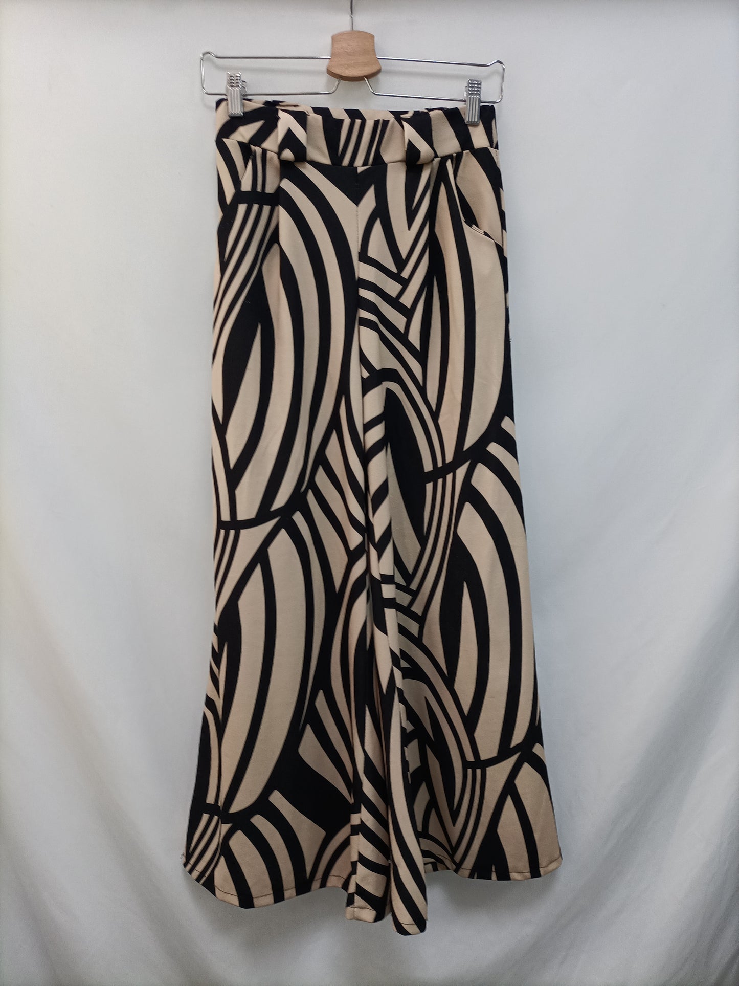 OTRAS. Pantalón beige y negro t.u(s)