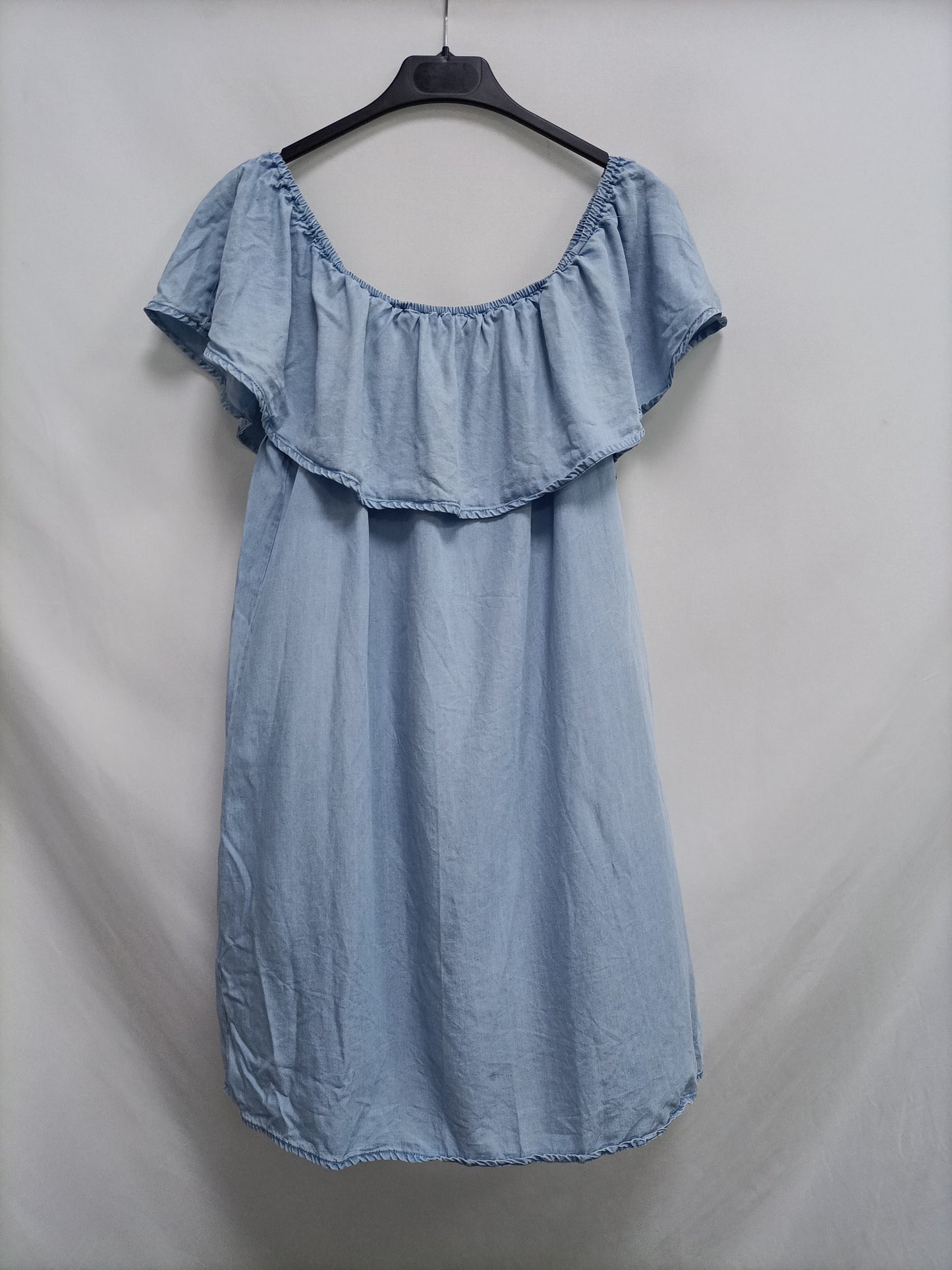 PIMKIE. Vestido fluido denim  T.l