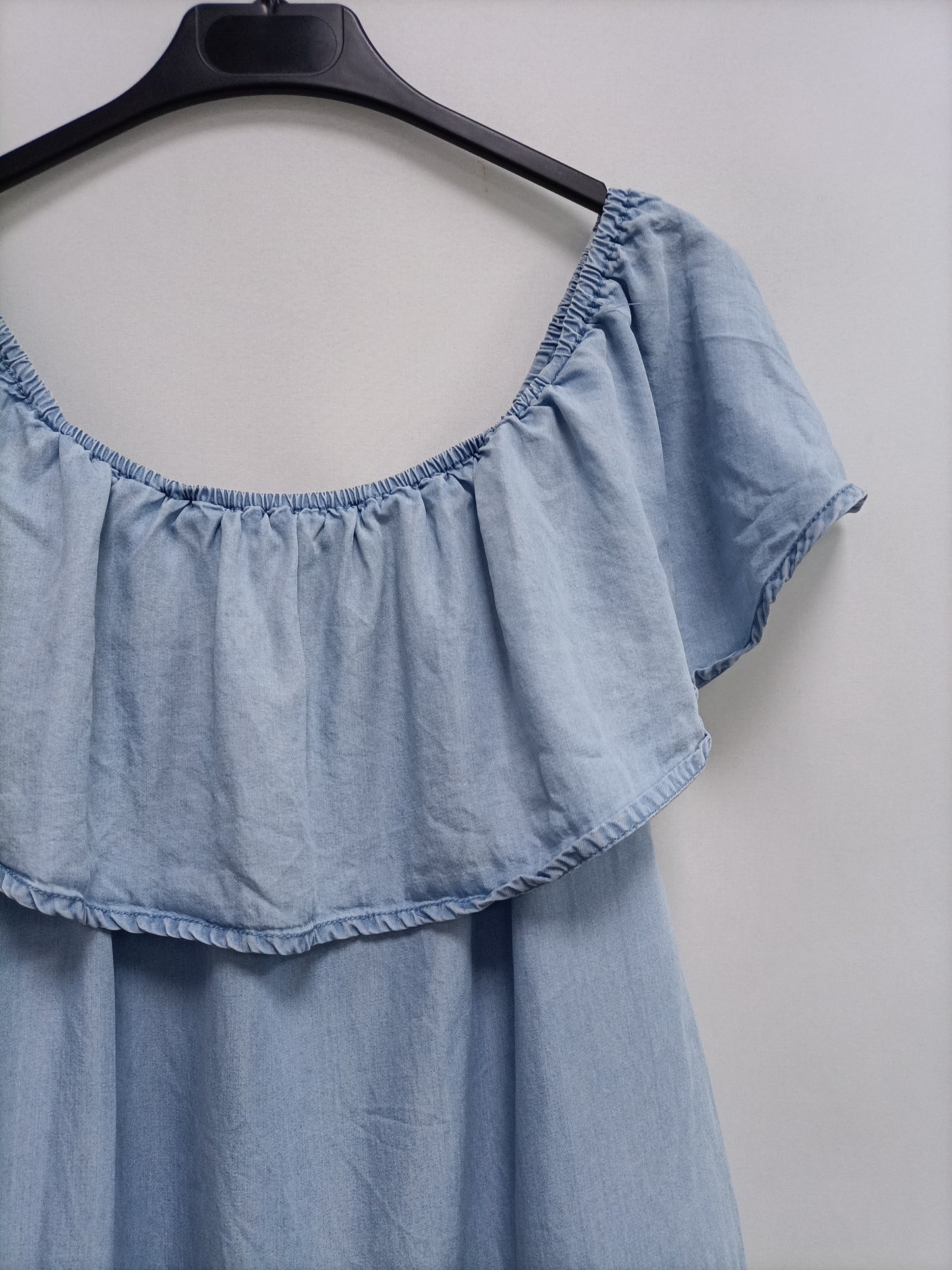 PIMKIE. Vestido fluido denim  T.l