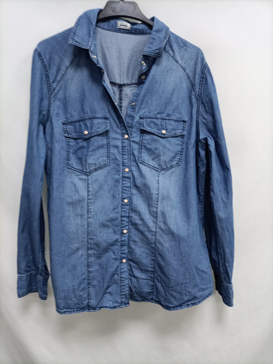 PIMKIE. Camisa vaquera oscura T.l