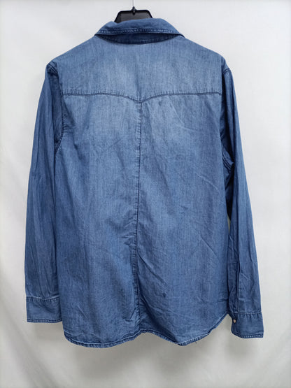 PIMKIE. Camisa vaquera oscura T.l