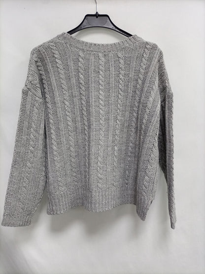 GREEN COAST. Jersey gris ochos T.xs