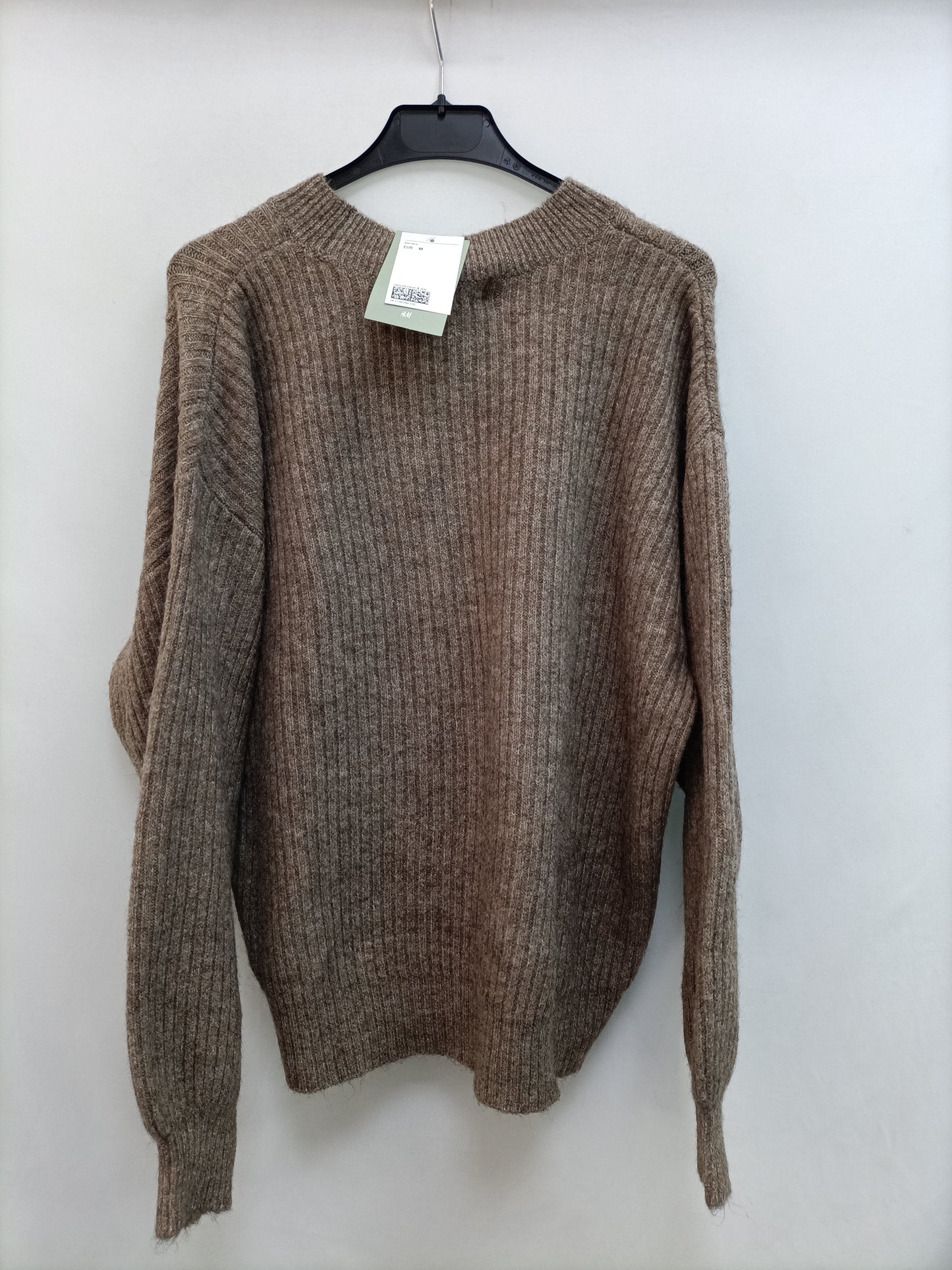 H&M. Jersey marrón punto T.m