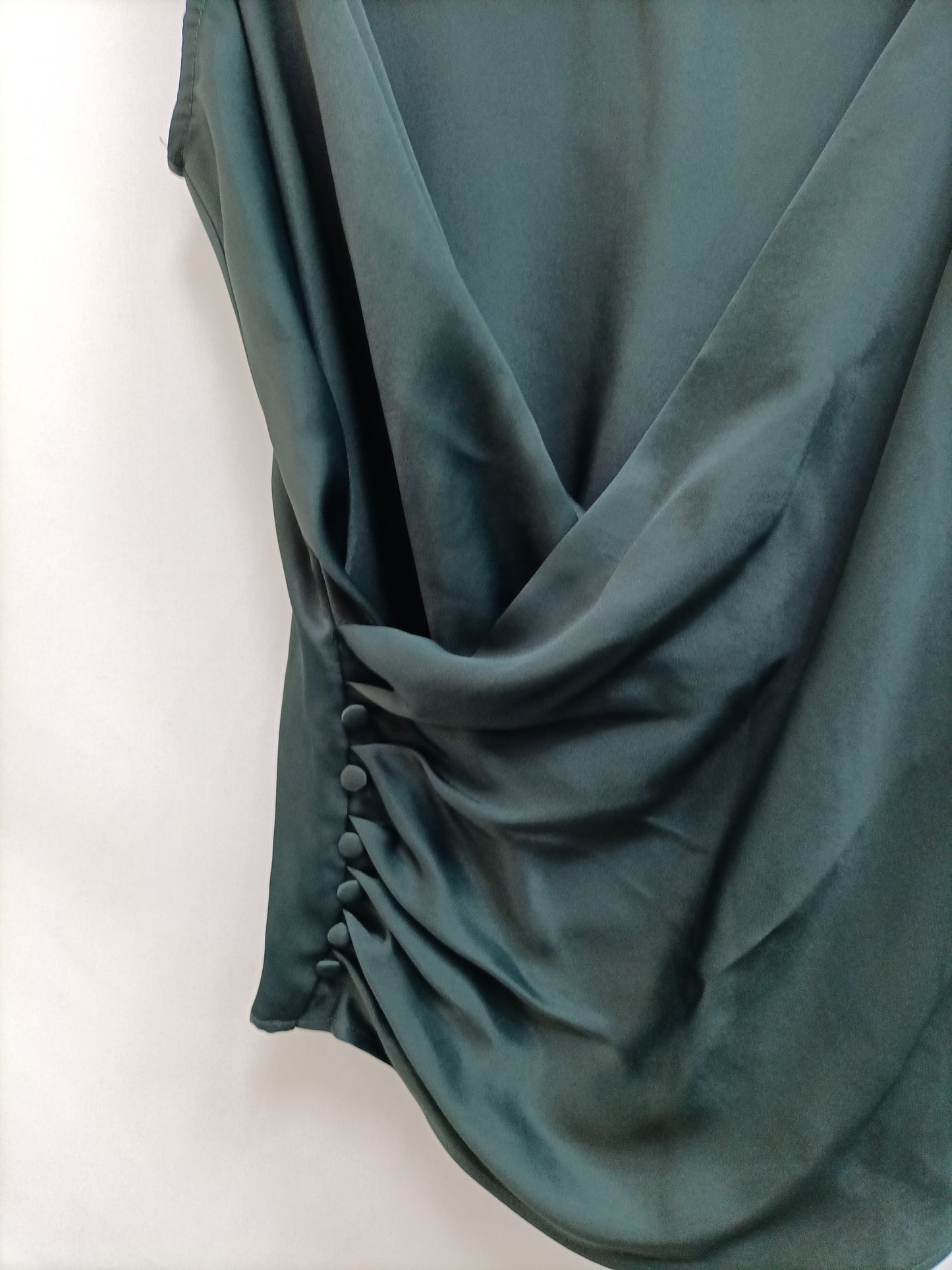 ZARA. Green lingerie top Tm