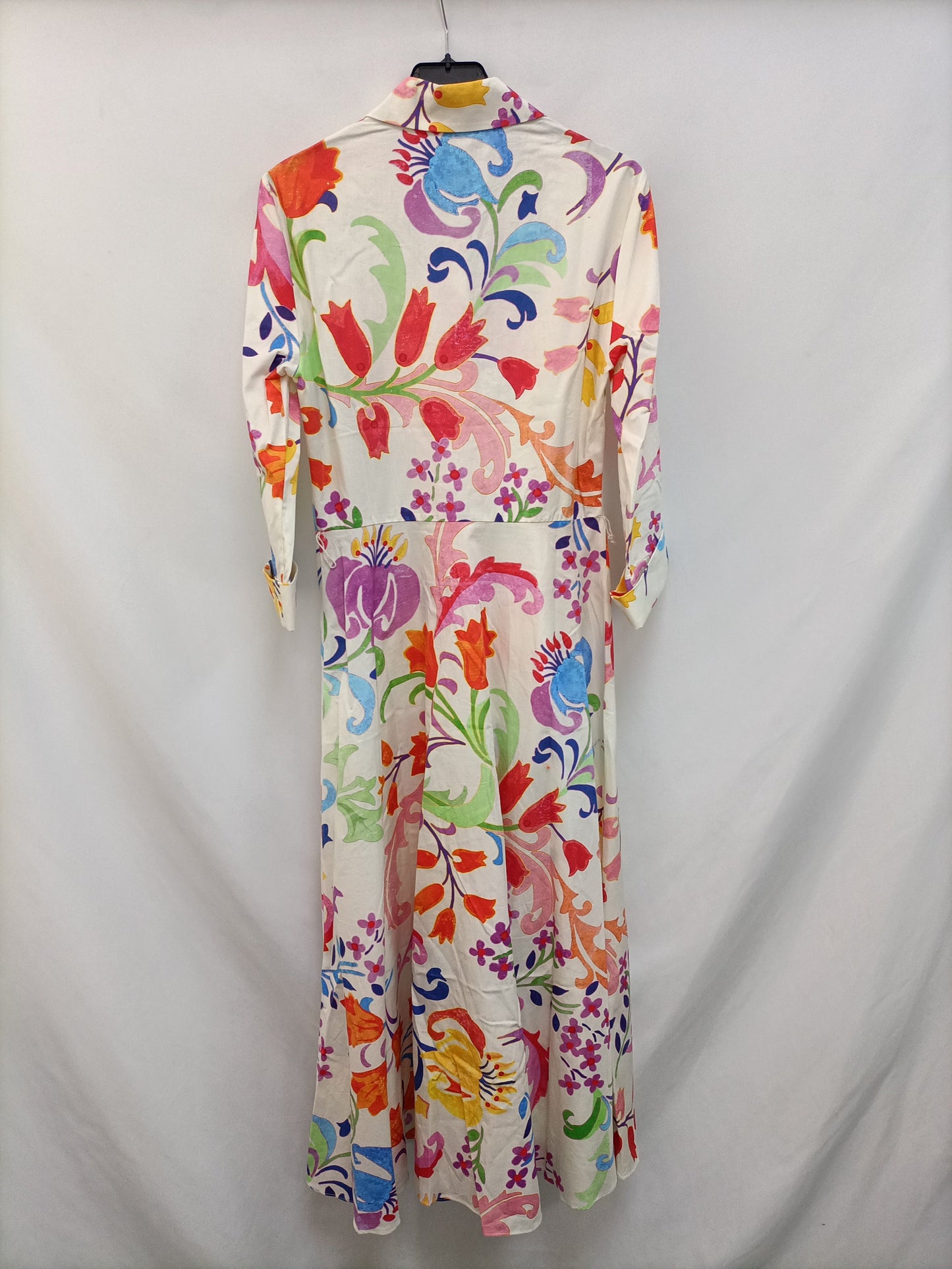 Market. ZARA. vestido largo camisero T.s