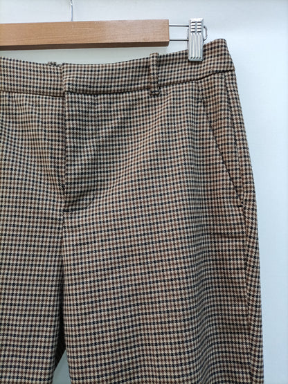 ZARA. Houndstooth trousers size 38