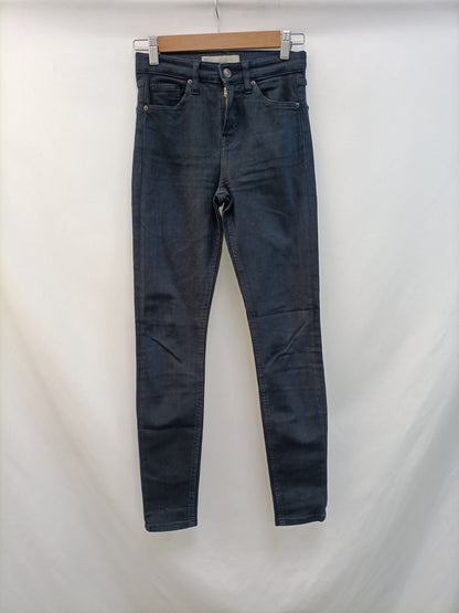 TOPSHOPS. Dark blue skinny pants S.26(32)