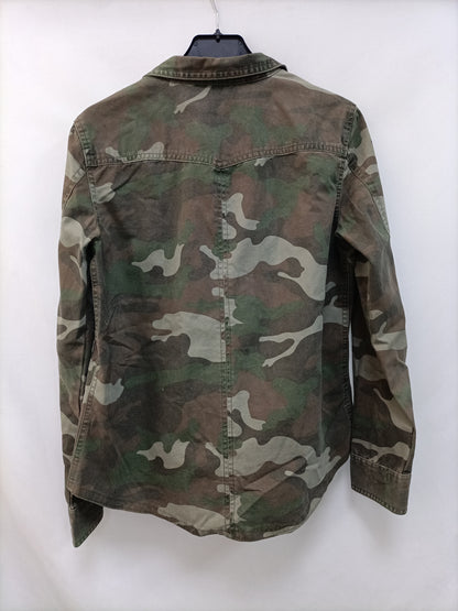 ZARA. Camouflage overshirt TM