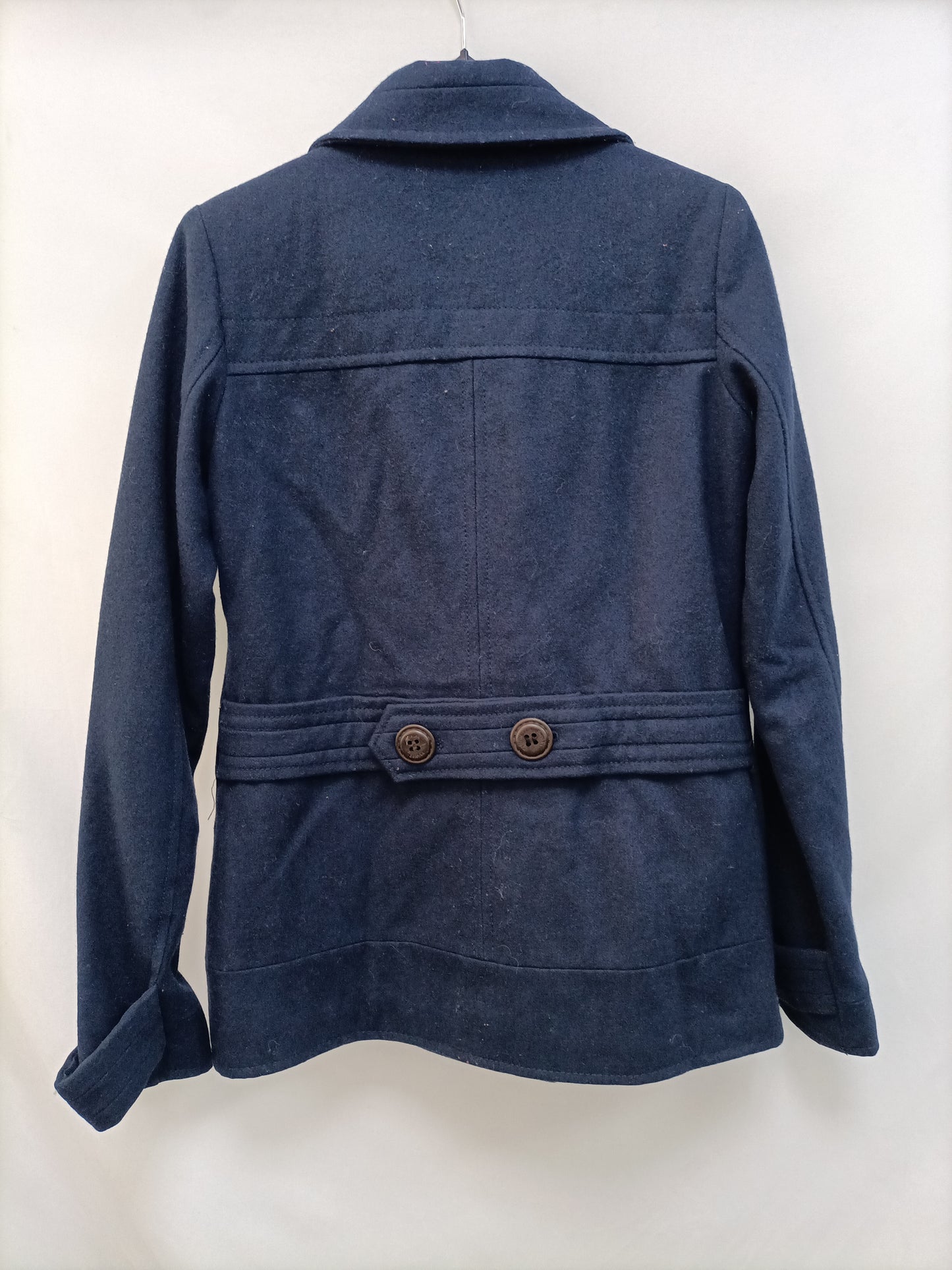 BERSHKA. Blue Ts cloth coat