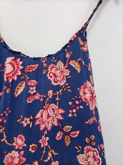 ABERCROMBIE&FITCH. Vestido corto flores T.m