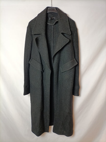 SFERA.Black cloth coat Tm