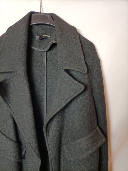 SFERA.Black cloth coat Tm
