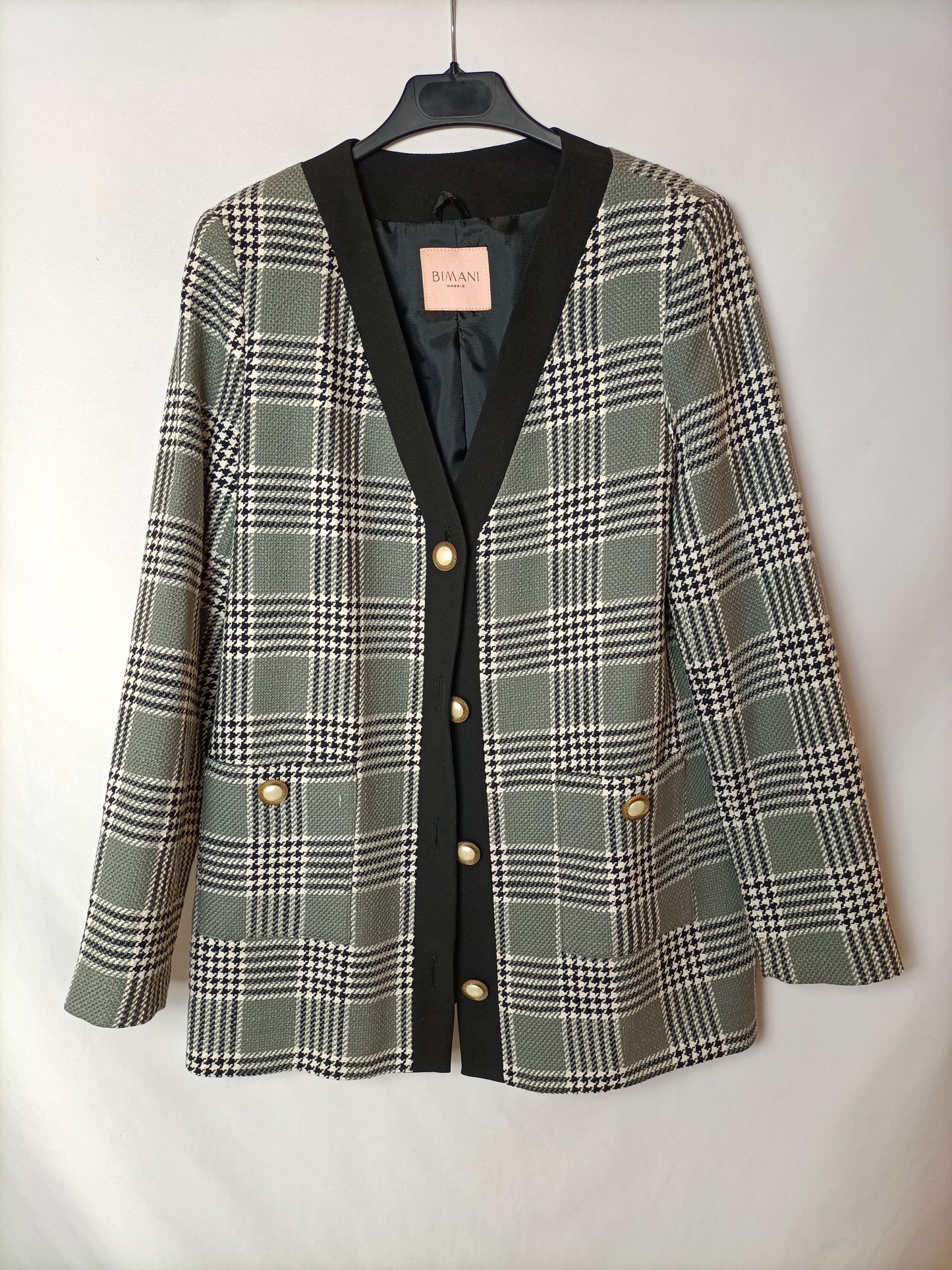 BIMANI. Chaqueta pata de gallo  T.s