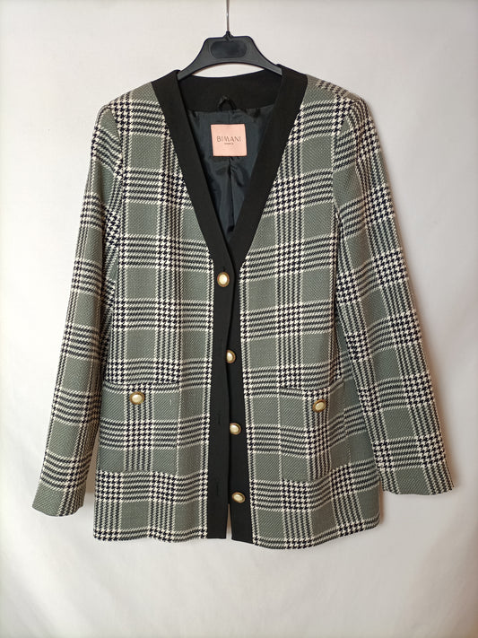 BIMANI. Chaqueta pata de gallo  T.s